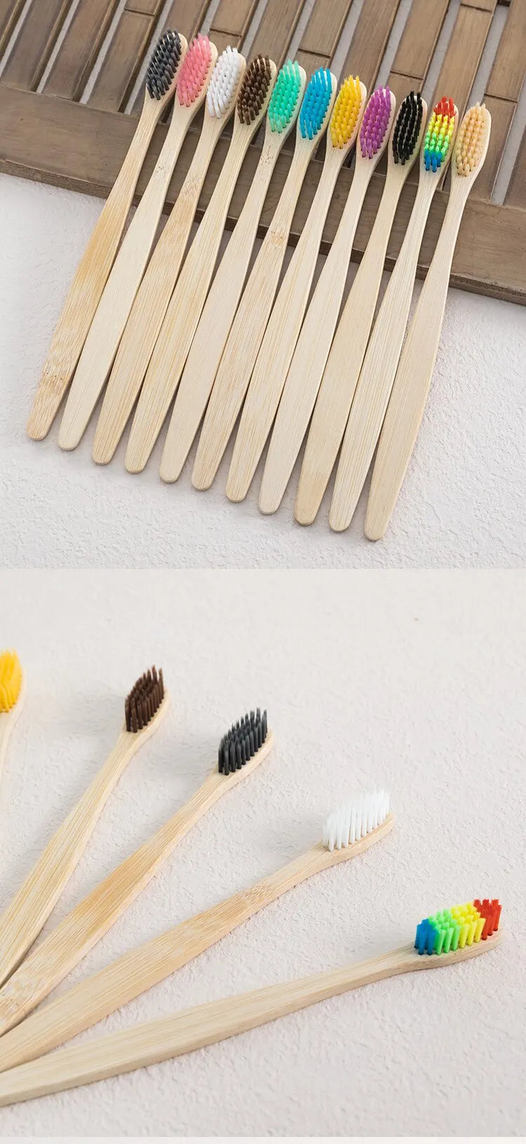 Eco-Friendly Bamboo Toothbrushes