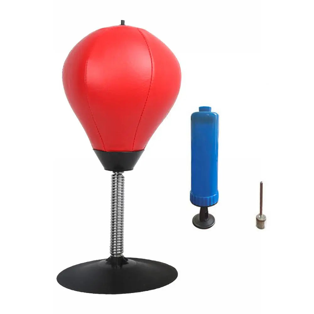 Punching Bag Desktop Punching Bag Stress Buster With Suction Cup Desk Table Boxing Punch Ball Suction Cup Reduce Tension Toys