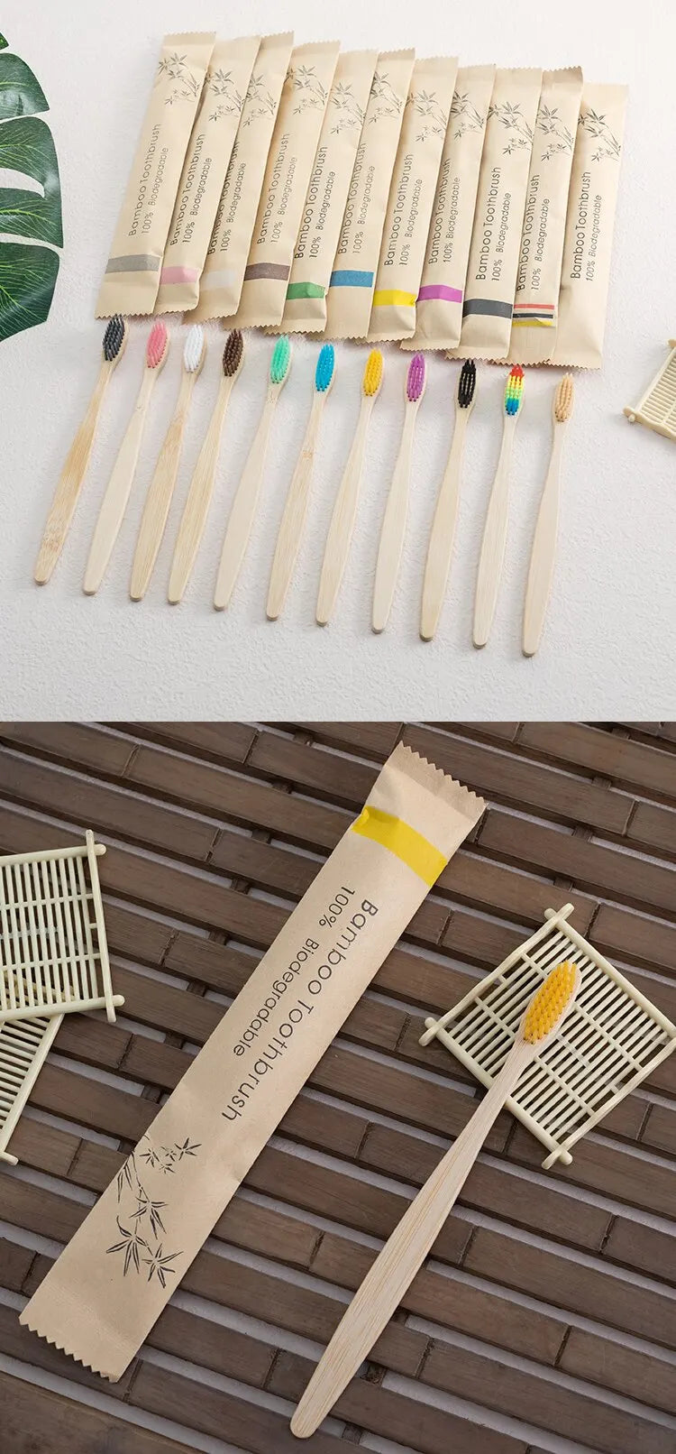 Eco-Friendly Bamboo Toothbrushes