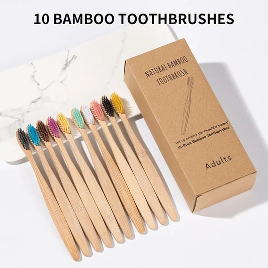 Eco-Friendly Bamboo Toothbrushes